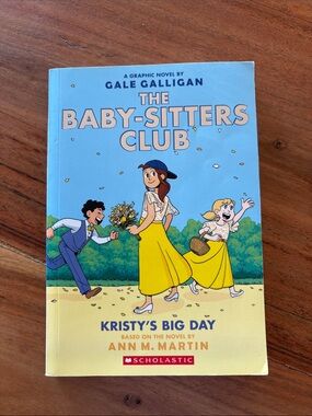 Indigo The Baby-Sitters Club Graphic Novel - Blue Cover with Yellow Accents
